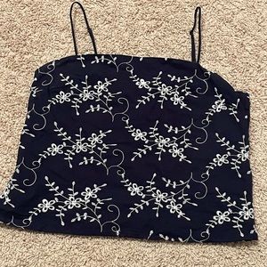 Francesca’s, navy blue, tank top